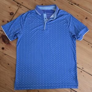 Head Golf Performance Polo, Large, Blue Diamond